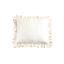 Ladda bild till bildvisaren Cushion Ruffle Cream