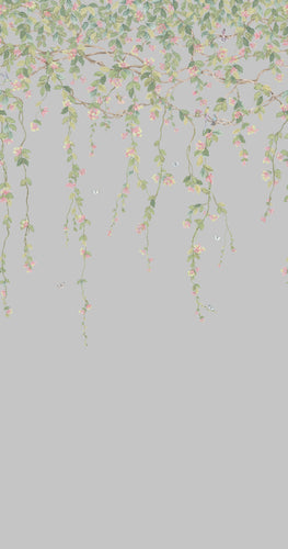 Hummingbirds Flora Panel