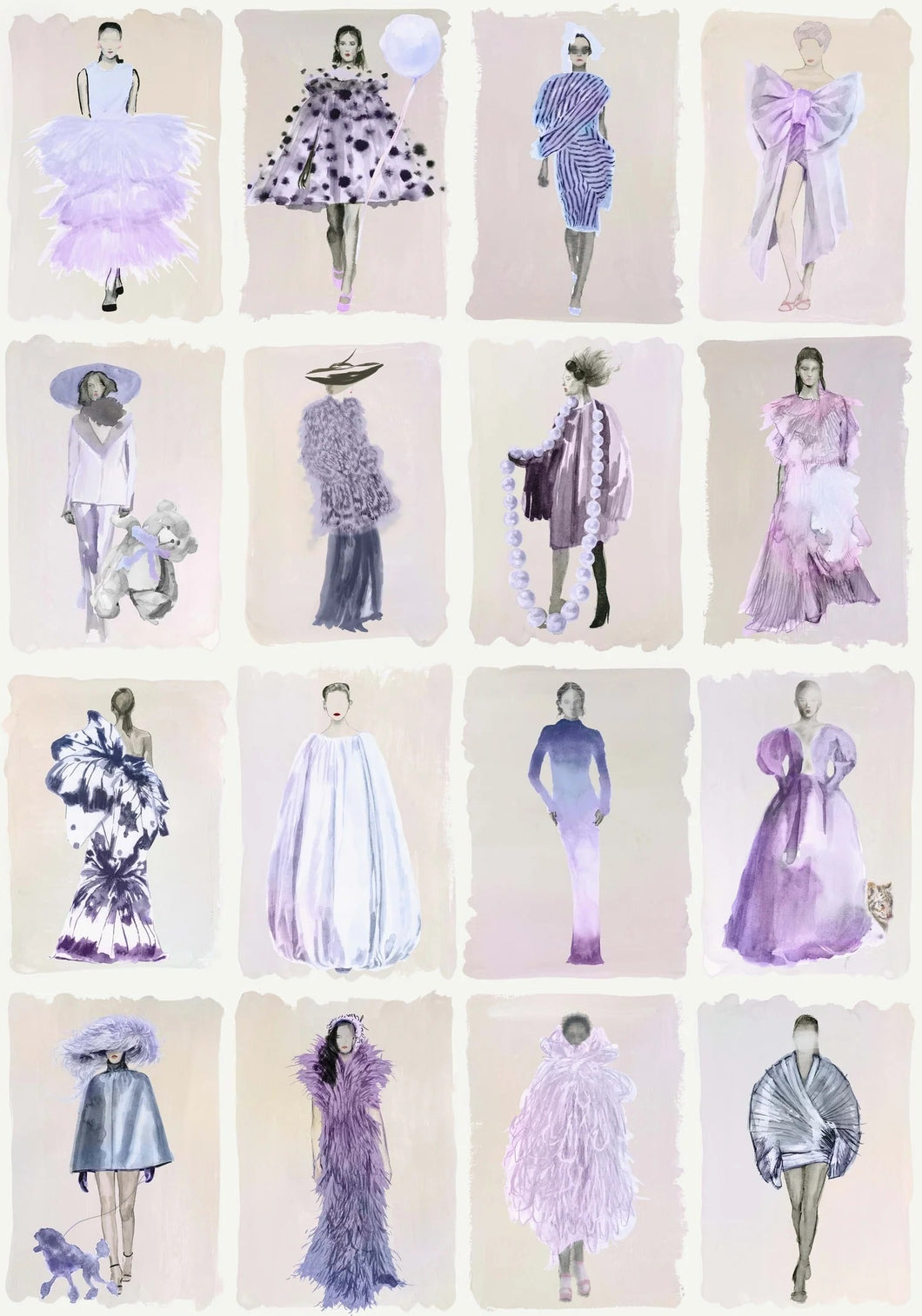 Couture Carousel Lavender