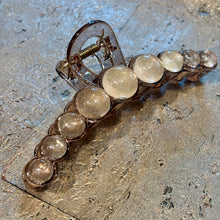 Ladda bild till bildvisaren Hårklämma Pearls Glitter White