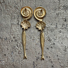 Ladda bild till bildvisaren Earrings Poisson Long