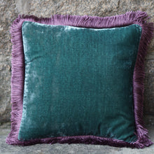 Ladda bild till bildvisaren Cushion Deluxe Prussian Blue Purple Fr 27x27cm