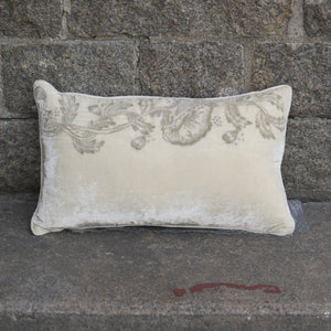 Cushion Deluxe ILLUSION Embroidery Off White 30x50cm