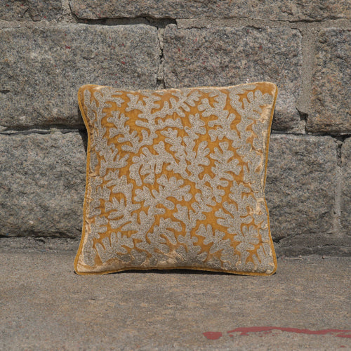 Cushion Deluxe Embroidery Gina Oro 27x27cm