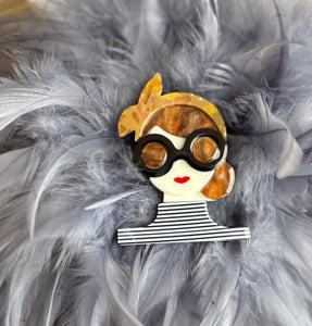 Brosch Chic Fashion Lady