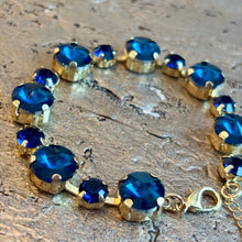 Ladda bild till bildvisaren Bracelet Flowers Blue / Multi