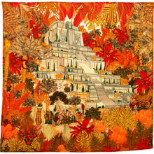 Ladda bild till bildvisaren Ull- och sidensjal Clara