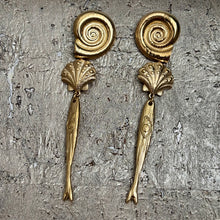 Ladda bild till bildvisaren Earrings Poisson Long