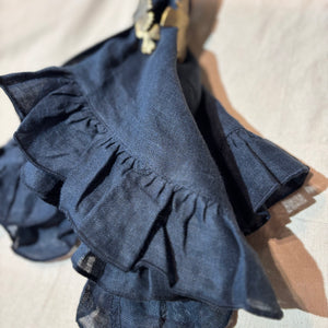 Linen Napkin Black