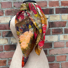 Ladda bild till bildvisaren Ull- och sidensjal Clara