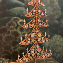 Ladda bild till bildvisaren Jewel Christmas Tree Gold 32cm