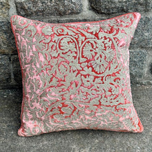 Ladda bild till bildvisaren Cushion Deluxe Embroidery Gina Rose Bisque 45x45cm