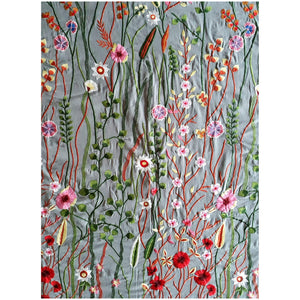 Duk Embroidery Meadow Flowers