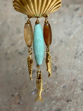 Ladda bild till bildvisaren Earrings Trois Poissons