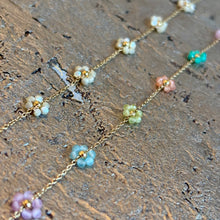 Ladda bild till bildvisaren Bracelet Flowers White / Multi