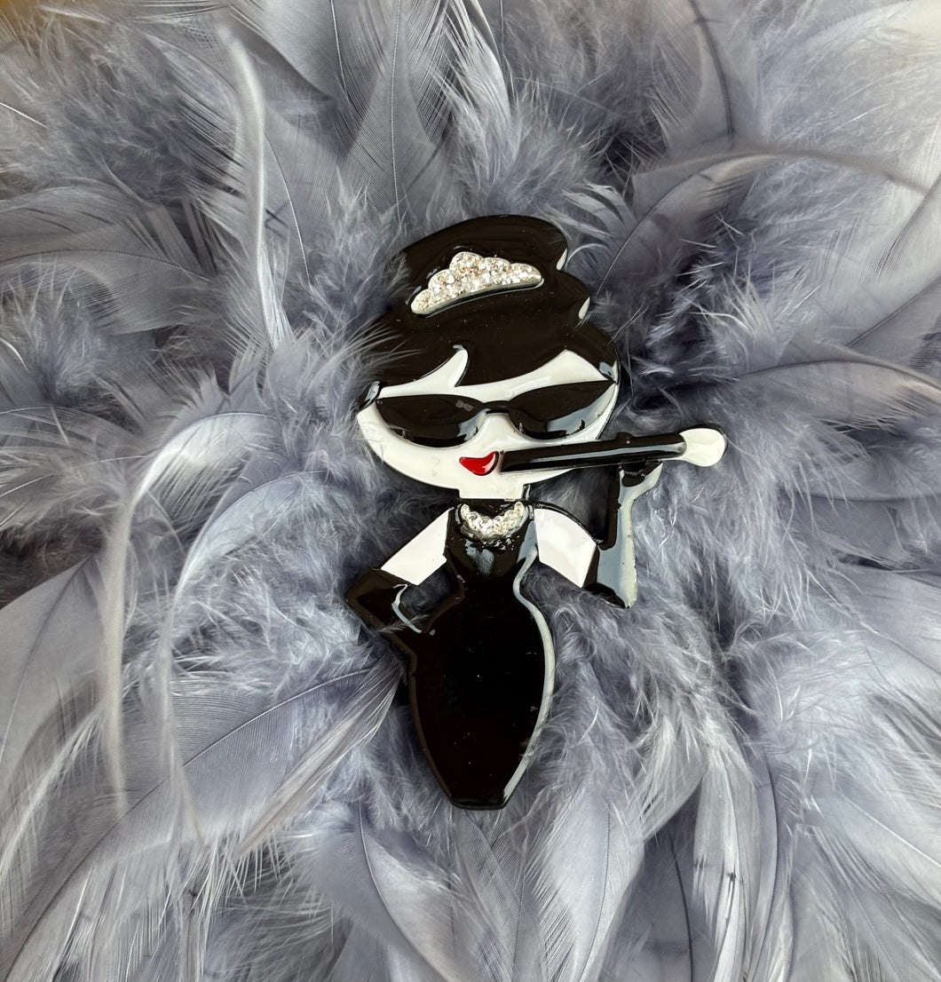Brosch Audrey Hepburn