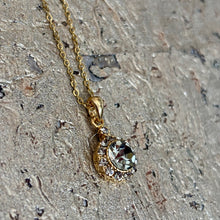 Ladda bild till bildvisaren Vintage Necklace Smoky Quartz (Nr.225)