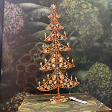 Ladda bild till bildvisaren Jewel Christmas Tree Gold 32cm