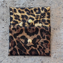Ladda bild till bildvisaren Origami Card Holder - Leopard Light