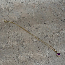 Ladda bild till bildvisaren Vintage Necklace Amethyst (Nr.204)