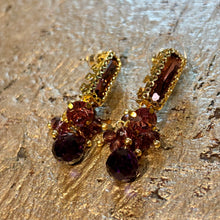 Ladda bild till bildvisaren Earrings Lyon Violet