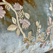 Ladda bild till bildvisaren Cushion Deluxe Blossom Embroidery Shaded Lake 25x50cm