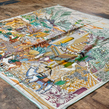 Ladda bild till bildvisaren The Silk Road - Ull- och sidensjal, 140x140cm