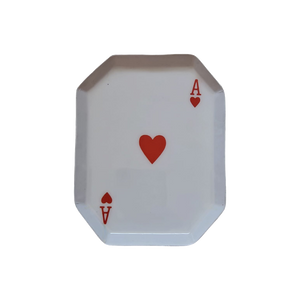 Tray Playing Card Heart