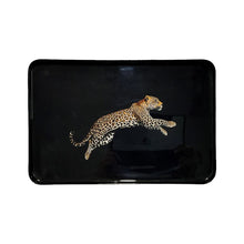 Ladda bild till bildvisaren Printed Iron Tray - Leopard