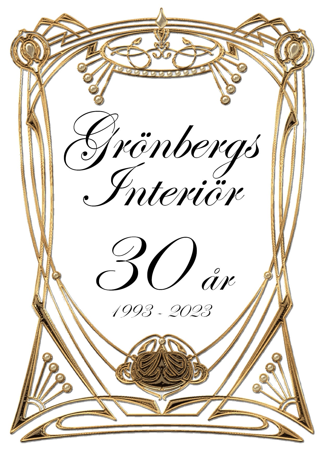 Grönbergs Interiör fyller 30 1993 - 2023