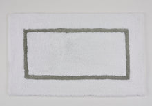 Ladda bild till bildvisaren Badrumsmatta Karat White/Grey