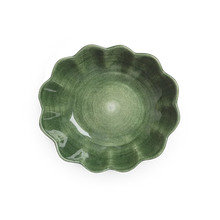 Ladda bild till bildvisaren Oyster Skål 18x16cm - Forest Green