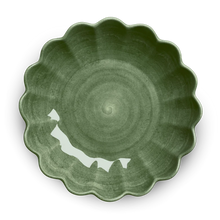 Ladda bild till bildvisaren Oyster Skål 31cm - Forest Green