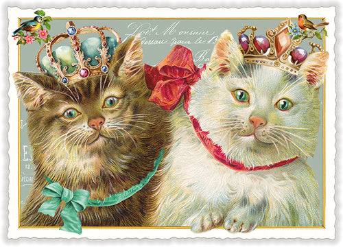 Carte Postale Royal Cats