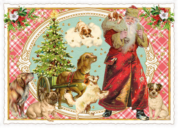 Christmas Santa Tartan