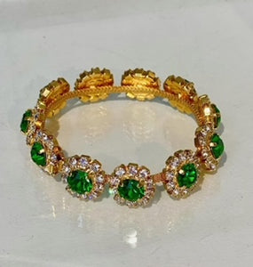 Bracelet Petite Fleurs Peridot