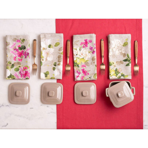 Blossom 4-pack Linnen Napkins