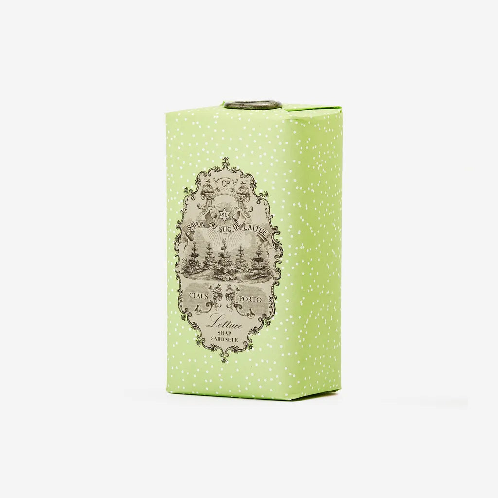 Spring Lettuce Claus Porto Soap Bar