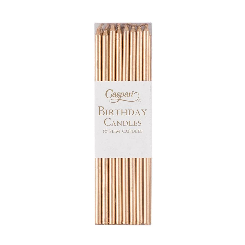 Birthday Candle Gold
