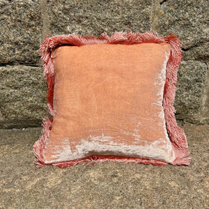 Cushion Deluxe Pink Quartz Peach Rose Fr 27x27cm