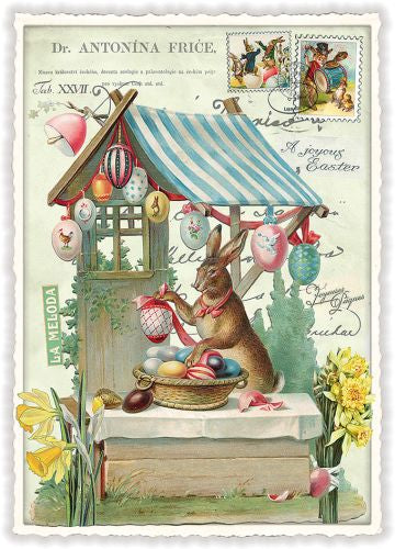 Carte Postale Easter Shop