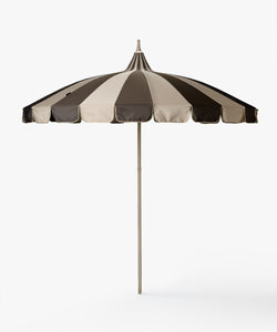 Parasol Brown & Beige Stripe