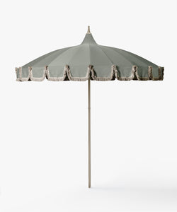 Parasol Green Fringe