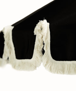 Parasol Black Fringe