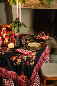 Tablecloth Carmen Bordeaux