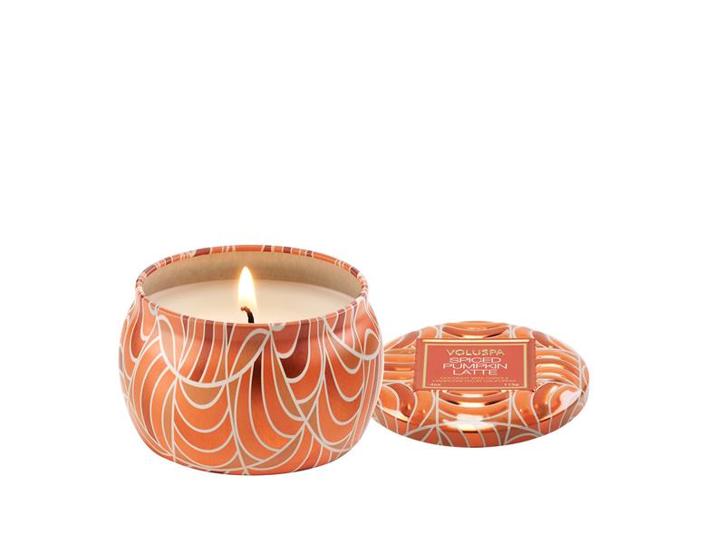 Spiced Pumpkin Petite Tin Candle