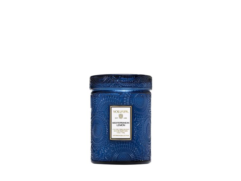Mediterranean Lemon Small Glass Jar