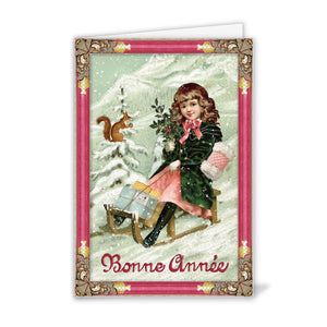 Bonne Année Christmas Card II