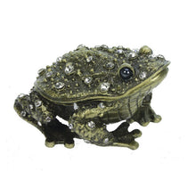 Ladda bild till bildvisaren Box Toad large with strass