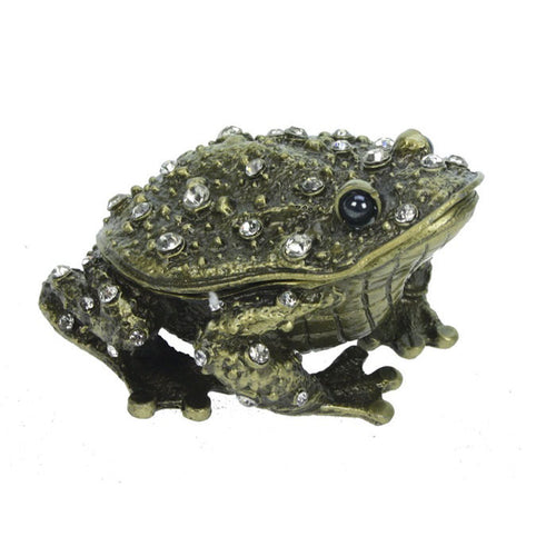 Box Toad large with strass